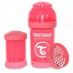 Twistshake антиколиковая бутылочка 180мл, персиковая (24874) (78031 )