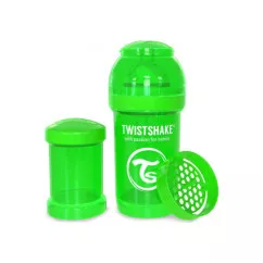 Twistshake антиколиковая бутылочка 180мл, зеленая (24849) (78004)
