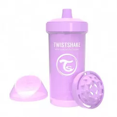 Twistshake детская чашка 360мл 12+мес, лавандовая (69896) (78282 )