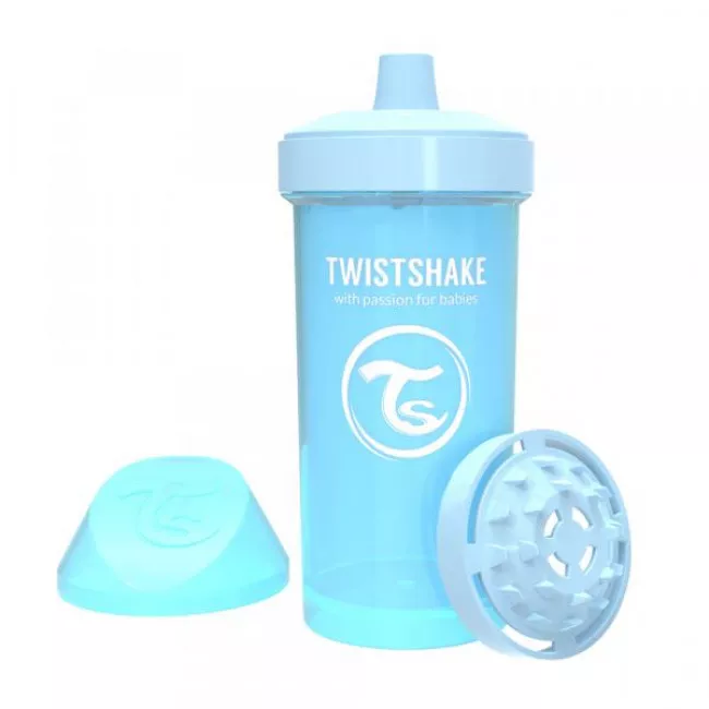 Twistshake дитяча чашка 360мл 12+міс, світло-блакитна (69894) (78280)