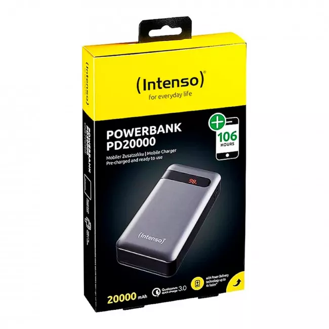Универсальная мобильная батарея Intenso PD20000 20000mAh (7332354) (PB930227)