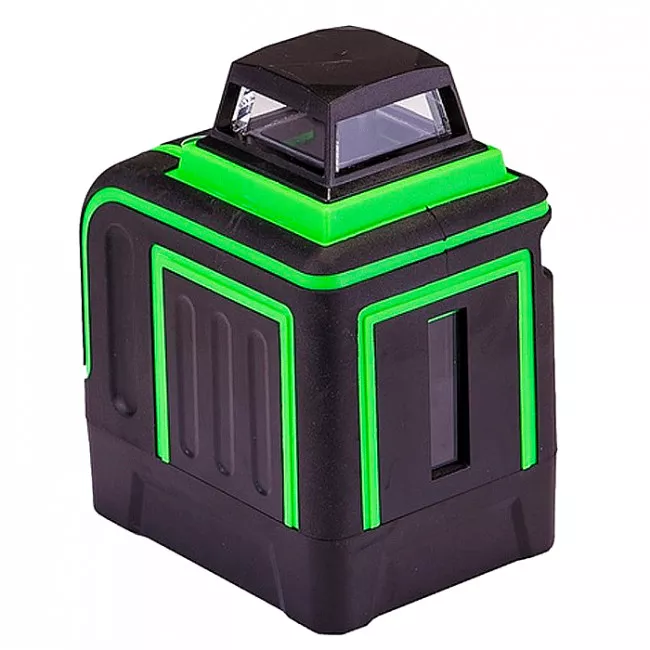 Рівень лазерний MASTER TOOL H360+V, 2 лазерні головки GREEN, 0.2мм/м, 10м, Li-ion, сумка (30-1906)