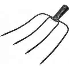 Вилы хозяйственные MASTER TOOL 4-х рогие 210*300 мм (14-6235)