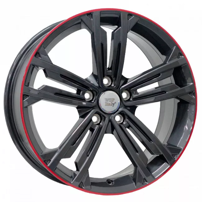 WSP ITALY W471 NAXOS (R18 7.5 5X112 49 57,1) ANTHRACITE LIP RED WSP ITALY W471 NAXOS (R18 7.5 5X112 49 57,1) ANTHRACITE LIP RED