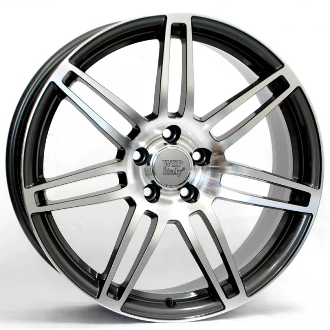 WSP ITALY W557 S8 COSMA TWO (R17 7,5 5x112 30 66,6) ANTHRACITE POLISHED