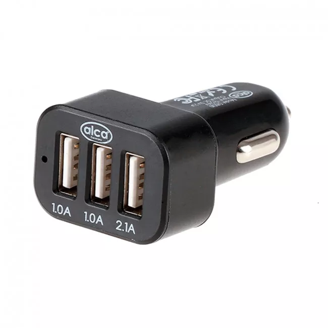 Автомобильное зарядное устройство ALCA 3USB AutoStecker (510510)