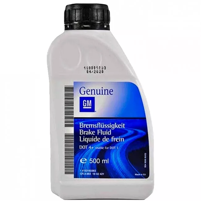 Тормозная жидкость General Motors Brake Fluid DOT 4 0,5л (1942421)