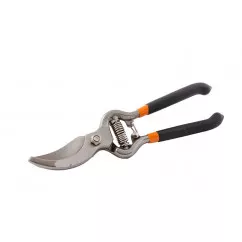 Секатор садовый 200 мм с обрезиненными ручками, лезвие С45 MASTER TOOL (14-6113)