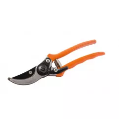 Секатор садовый 200 мм с обрезиненными ручками, съемное лезвие С45 MASTER TOOL (14-6114)