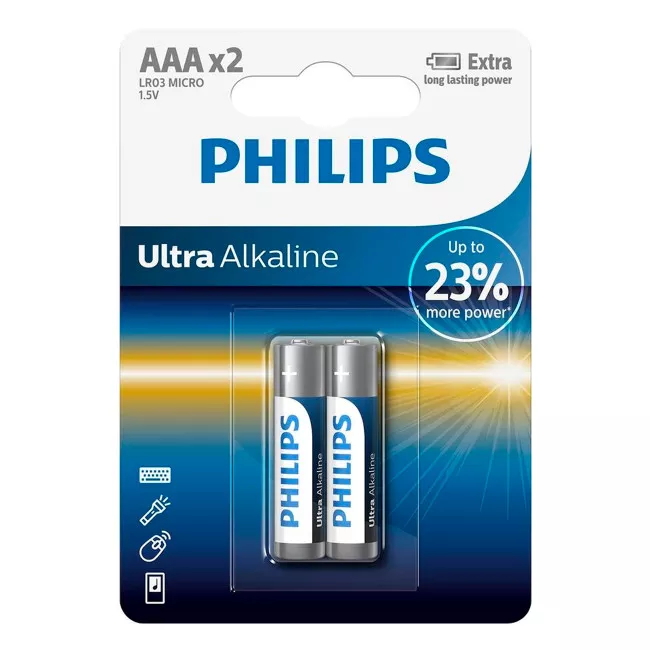 Батарейки PHILIPS AAA R03 MAR207 (549435)