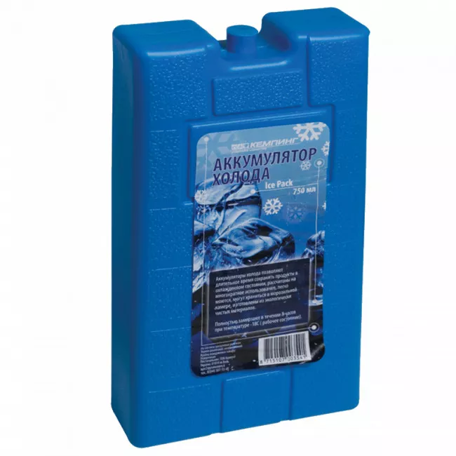Аккумулятор холода КЕМПІНГ IcePack (0.75кг) (100-1015) Аккумулятор холода КЕМПІНГ IcePack (0.75кг) (100-1015)