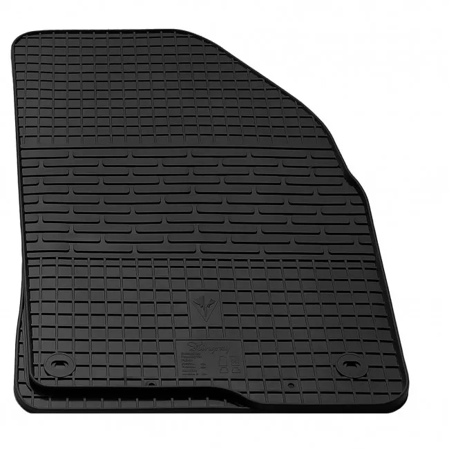 Автоковрик Stingray FORD Fiesta 02-/FORD Fusion02-/MAZDA 2 02 передний правый черный (1007084 ПП)