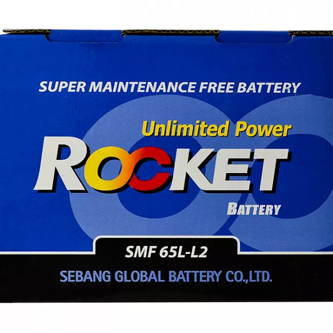 Автомобільний акумулятор ROCKET 6СТ-65Ah АЗЕ 570A (CCA) (SMF 65L-L2) (51472)