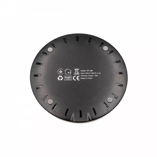 Беспроводное зарядное устройство PowerPlant WP-380 (SC230143)