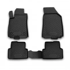 CARCRN00041 Коврики в салон CITROEN C4, 2011->, 4 шт. (полиуретан)