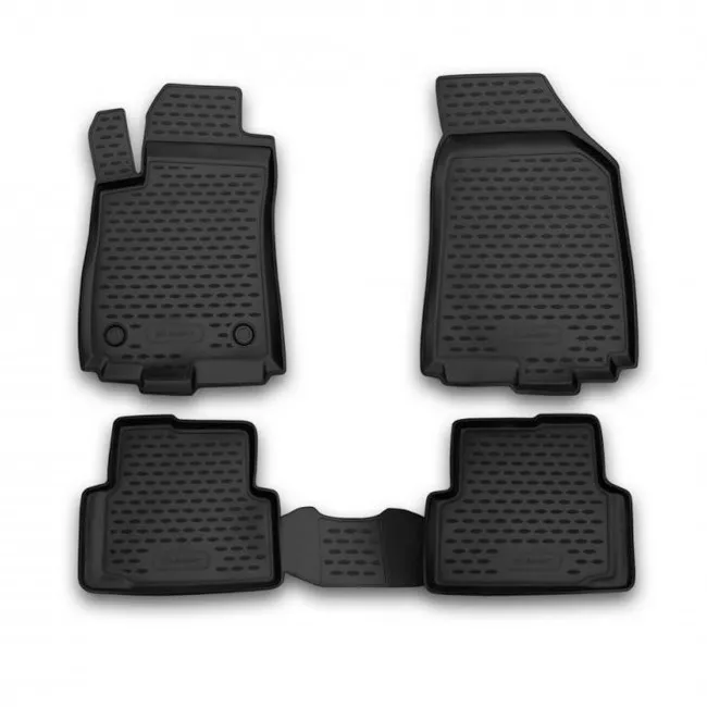 CARCRN00041 Коврики в салон CITROEN C4, 2011->, 4 шт. (полиуретан)