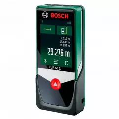 Дальнолмер лазерный Bosch PLR 50 C ± 2.0 мм, 0.05 – 50 м, Bluetooth (0.603.672.220)