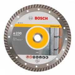 Диск алмазний Bosch Standard for Universal Turbo 230-22.23 (2.608.602.397)