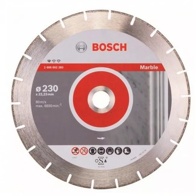 Диск відрізний сегментний Bosch по мармуру Professional 230 (2608602283) Диск відрізний сегментний Bosch по мармуру Professional 230 (2608602283)