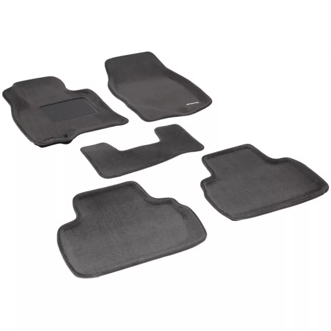 Двухслойные коврики Sotra 3D Premium 12mm Grey для Infiniti QX70 / FX35 2009 - (3D LIN0030-PP-GR)