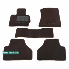 Двухслойные коврики Sotra Premium 10mm Chocolate для BMW X3 (F25) 2010-2016 (ST 08083-CH-Choco)