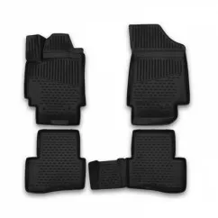 ELEMENT3D2063210k Коврики 3D в салон HYUNDAI Creta, 2016->, 4 шт. (полиуретан)