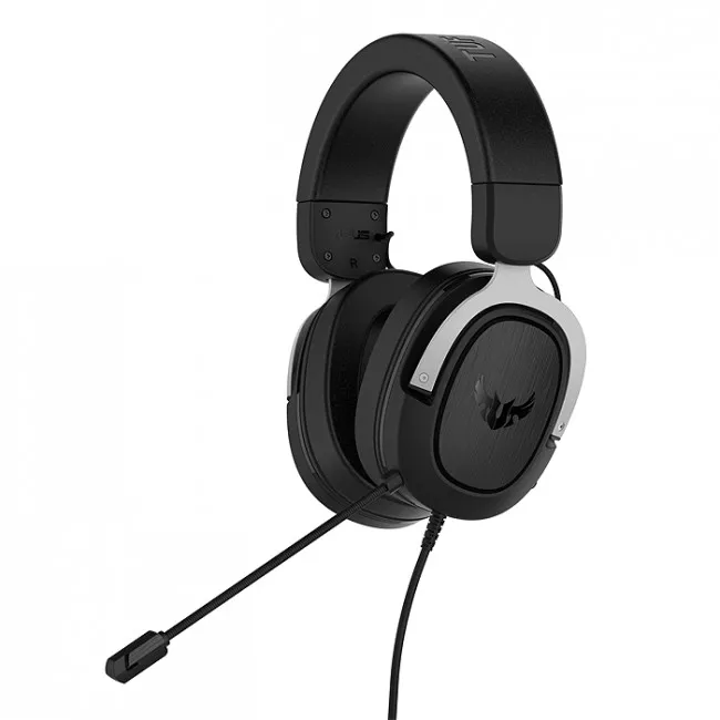 Гарнитура игровая ASUS TUF Gaming H3 3.5mm Silver (90YH025S-B1UA00) Гарнитура игровая ASUS TUF Gaming H3 3.5mm Silver (90YH025S-B1UA00)