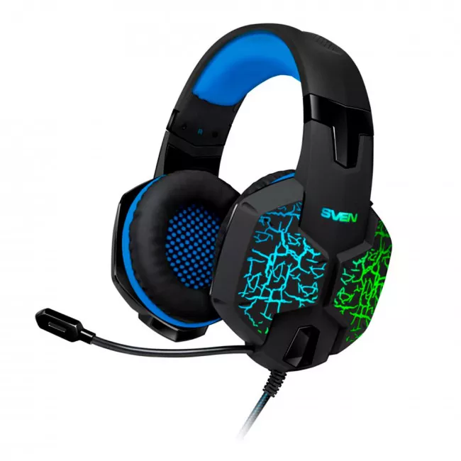 Гарнітура Sven AP-U980MV Black/Blue (00850210)