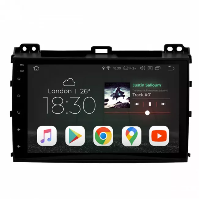 Gazer CM5509-TYT Мультимедийная автомобильная система для Toyota Prado (J120) 2002-2009 Gazer CM5509-TYT Мультимедийная автомобильная система для Toyota Prado (J120) 2002-2009