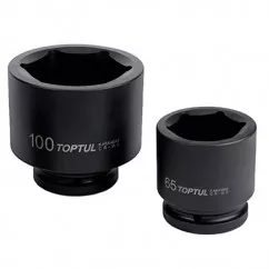 Головка торцевая ударная 1-1/2" 85мм KABA4885 TOPTUL (KABA4885)