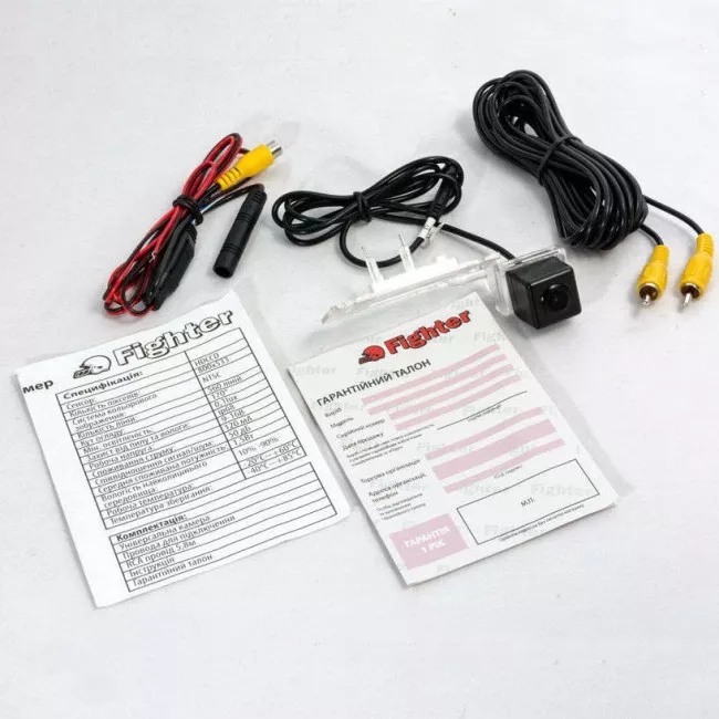 Камера заднього виду Fighter CS-CCD+FM-15 (VW/Skoda/Seat)(36073527)