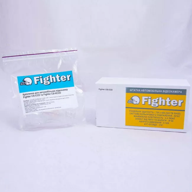 Камера заднього виду Fighter CS-CCD+FM-15 (VW/Skoda/Seat)(36073527)