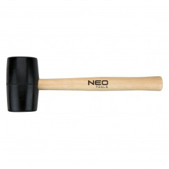 Киянка резиновая NEO 50 мм, 340 г, рукоятка деревянная (25-061)