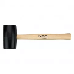 Киянка гумова NEO 50 мм, 340 г, ручка дерев'яна (25-061)