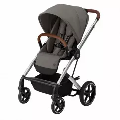 Коляска Cybex Balios S Lux SLV Soho Grey mid grey (с бампером) (520001247)