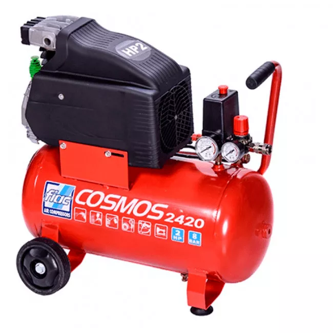 Компрессор поршневой TOPTUL 24л COSMOS 2420 220V CE ROSSO FIAC (9995260000)
