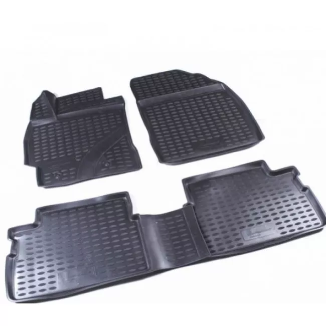 Килимки 3D в салон TOYOTA Corolla, 01/2007-2013 4 шт. (поліуретан) Килимки 3D в салон TOYOTA Corolla, 01/2007-2013 4 шт. (поліуретан)