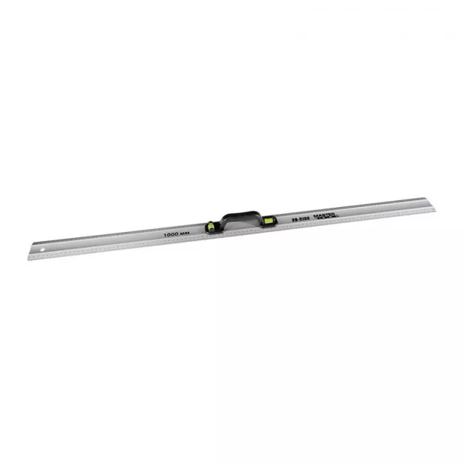 Линейка строительная MASTER TOOL 100 см AL с ручкой, 2 капсулы (39-5100)