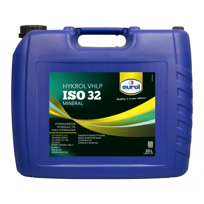Масло гидравлическое Eurol Hykrol VHLP ISO 32 20л (E108800)