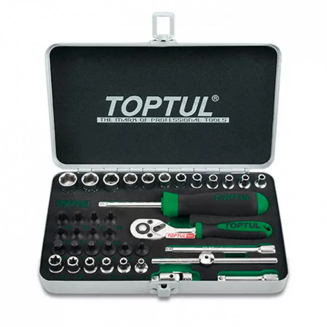 Набор инструмента TOPTUL 1/4" 38 ед. (GCAD3801) Набор инструмента TOPTUL 1/4" 38 ед. (GCAD3801)