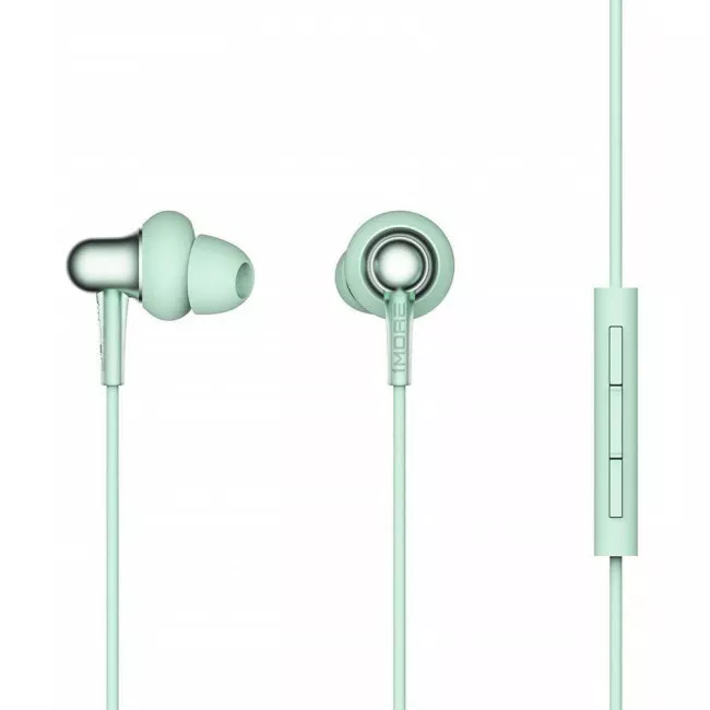 Навушники 1MORE Stylish Dual-dynamic Driver Mic Green (E1025-GREEN)