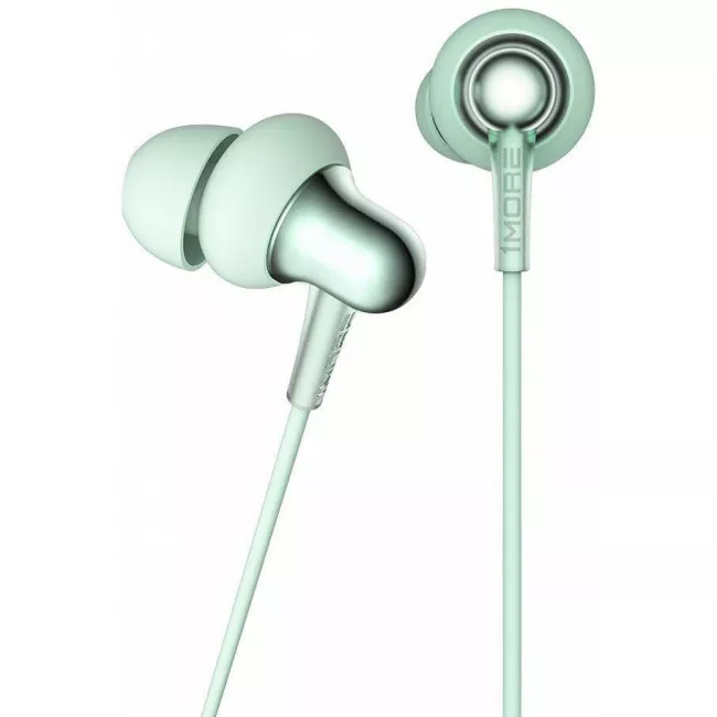 Навушники 1MORE Stylish Dual-dynamic Driver Mic Green (E1025-GREEN)