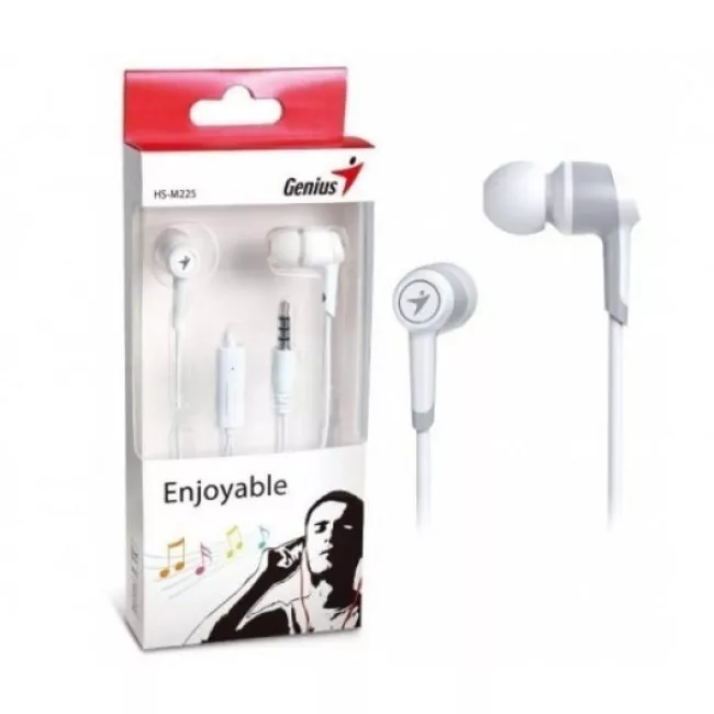 Наушники Genius HS-M225 Mic White (31710193101)