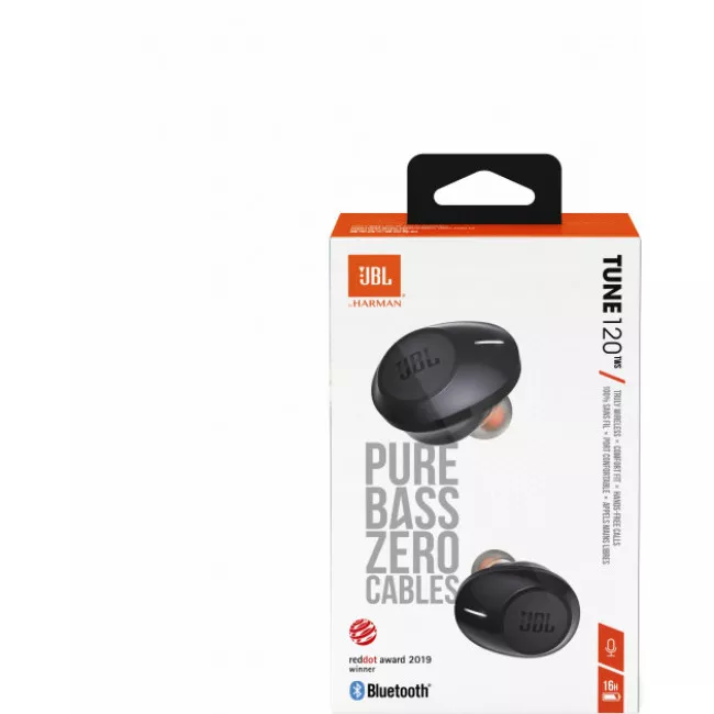Наушники JBL TUNE 120TWS Black (JBLT120TWSBLK)