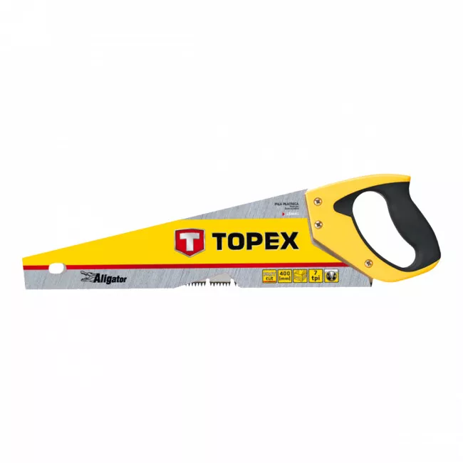 Ножовка по дереву TOPEX Aligator 7TPI 400 мм (10A441)