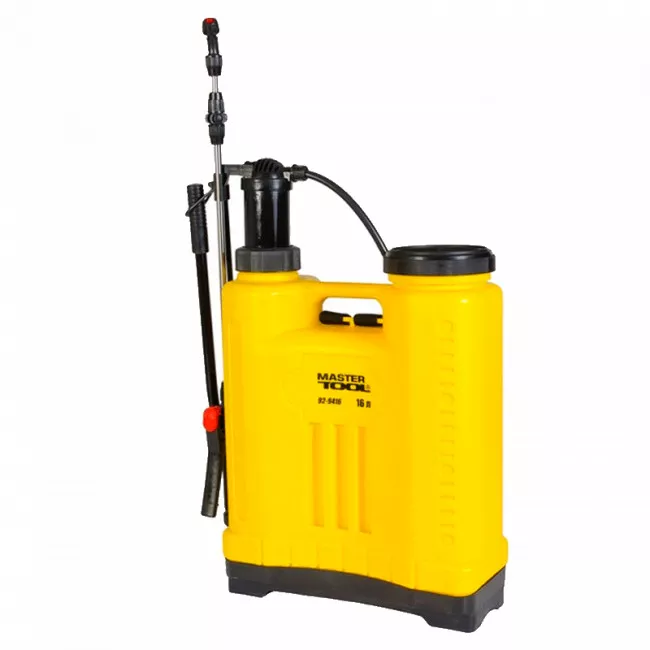 Обприскувач MASTER TOOL гідравлічний ранцевий 16 л, штанга 55-100 см (92-9416)