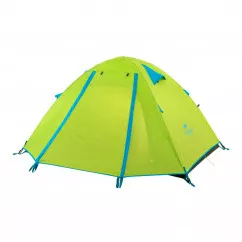 Палатка двухместная NatureHike P-Series NH18Z022-P 210T/65D зеленая