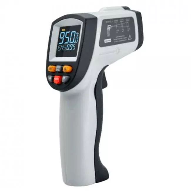 Пирометр инфракрасный бесконтактный BENETECH (цв дисплей) -50 ℃ ~ 950 ℃ (GT950) Пирометр инфракрасный бесконтактный BENETECH (цв дисплей) -50 ℃ ~ 950 ℃ (GT950)