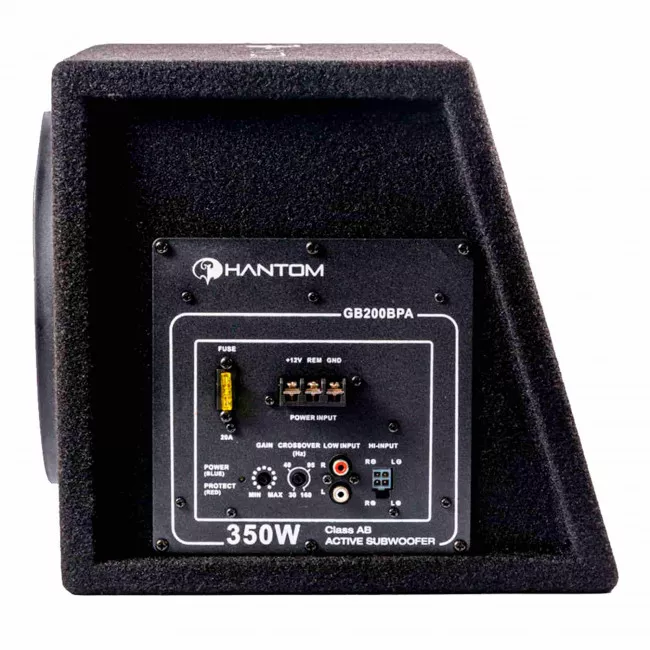 Сабвуфер корпусной PHANTOM GB-200BPA (4136) - Уценка