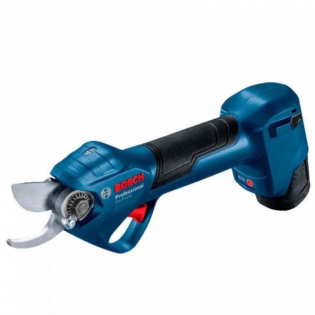 Секатор Bosch Pro Pruner аккумуляторный, 12В, 3.0 Ач, до 25мм, 1кг, сет. 2 акк. (0.601.9K1.021)